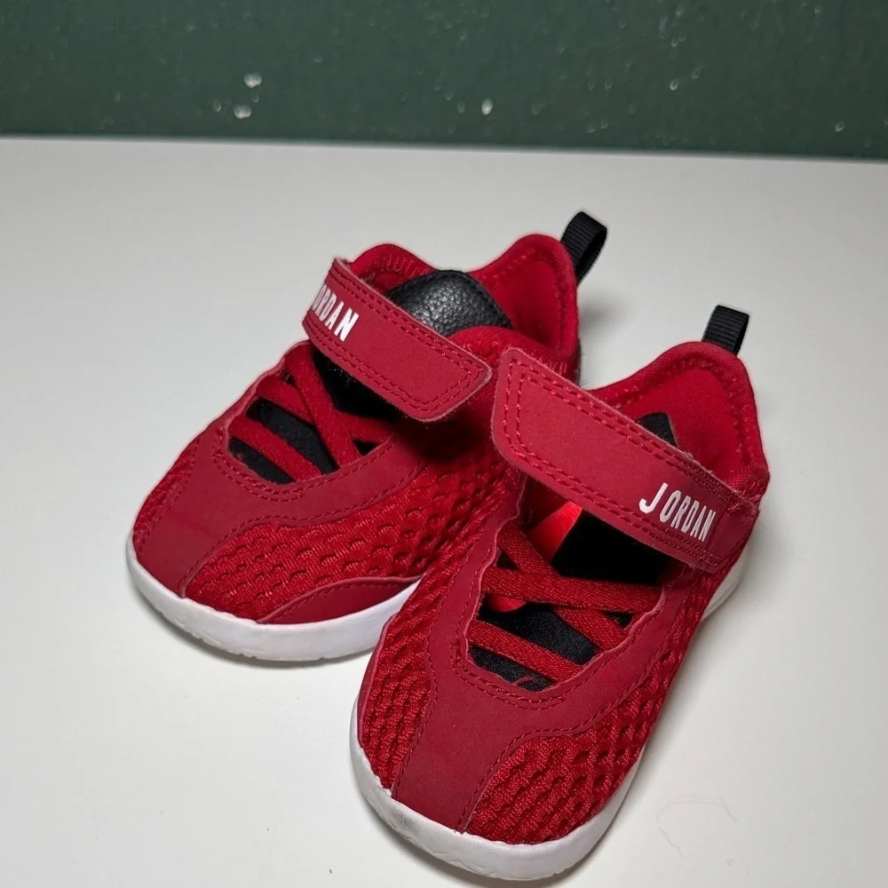 Air Jordan Reveal BT Toddler Sneakers Size 5C Kids Shoes Baby Jordans Red&Black